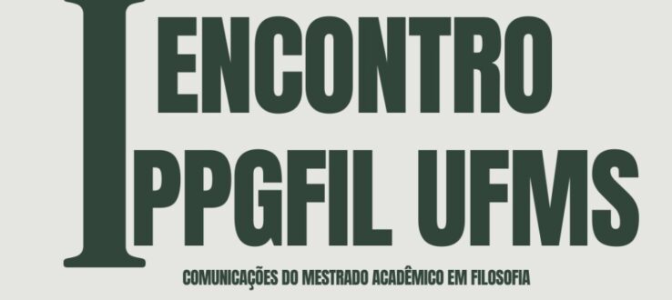 I Encontro PPgFil UFMS