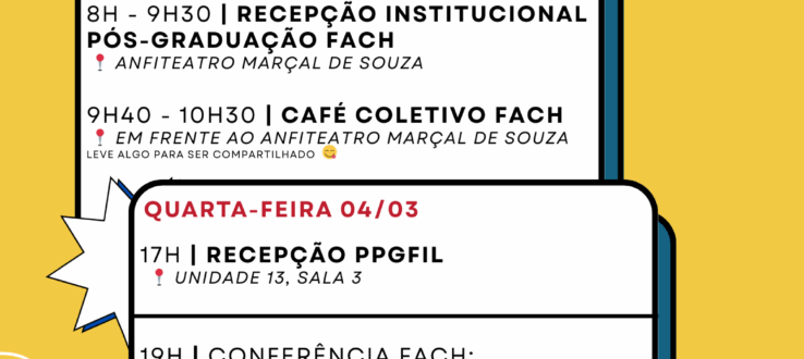 Recepção PPGFIL FACH 2026
